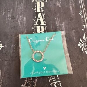 Origami Owl loop necklace. Stocking stuffer